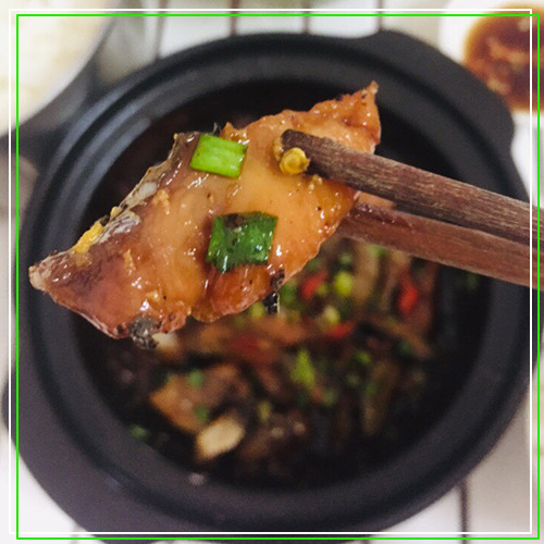 Cá tra phi lê sấy khô (còn da, còn mỡ)