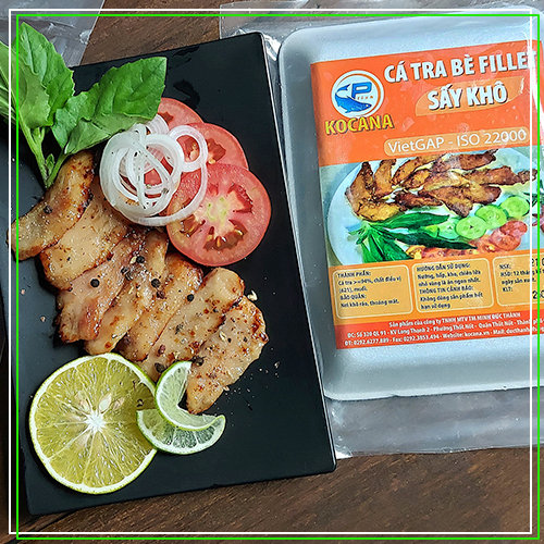 Cá tra bè fillet (phi lê) sấy khô