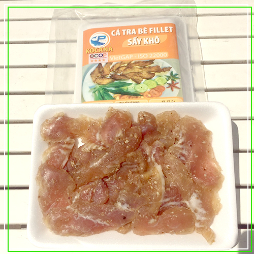 Cá tra bè fillet (phi lê) sấy khô