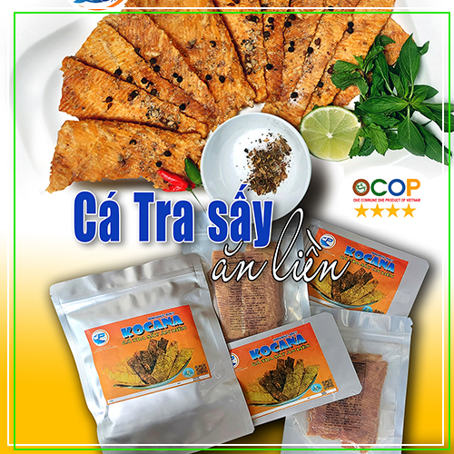 Khô cá sấy chín ăn liền