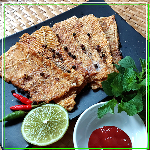 Khô cá sấy chín ăn liền